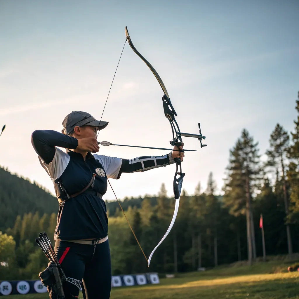 Focused Archery Practice