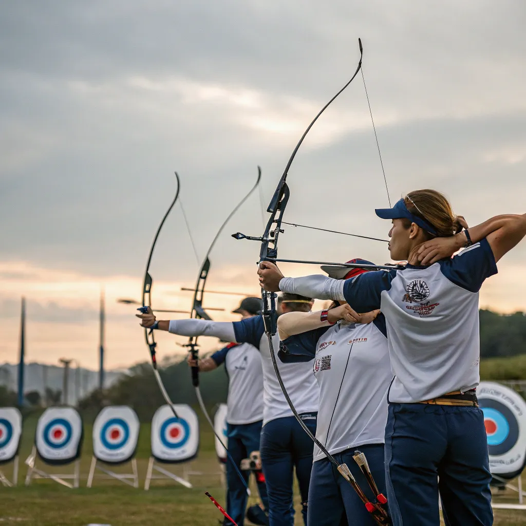 Teamwork in Archery Training